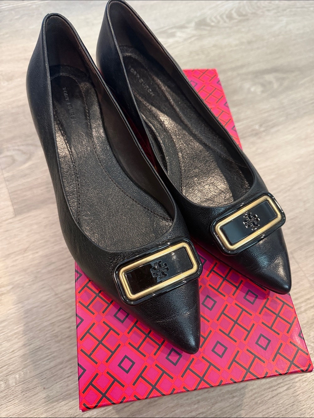 Tory Burch Georgia pointed toe flat